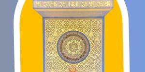 Beautiful Corian Om Mandir