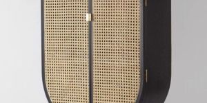 Living Retro Oval Cabinet