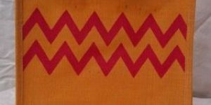 Zig-Zag Printed Jute Bag