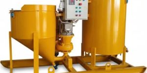 Colloidal Mixer With Agitator Grouting Pump