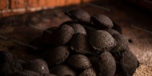 Pillow Coconut Shell Charcoal Briquettes
