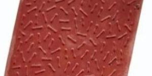 80 Mm Red Concrete Zig Zag Paver Block