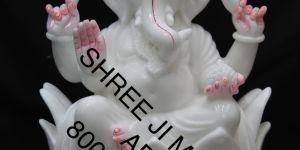 Mini Marble Ganesh Statue