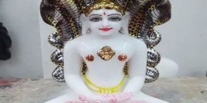Marble Jirawala Swami Statue