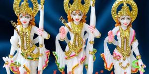 Marble RAM Darbar Statue