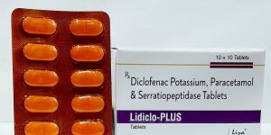 Diclofenac Potassium and Serratiopeptidase Tablet