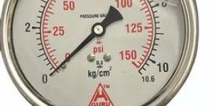 Stainless Steel Glycerin Filled Pressure Gauge