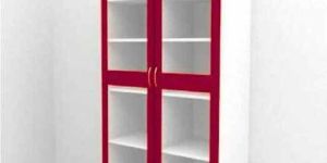 Four Skin Glass Shutter Laboratory Cabinet