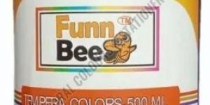 Funn Bee 500ml Black Tempera Colors Bottle