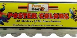 Funn Bee School Art Poster Colors Set OF 12 Pcs