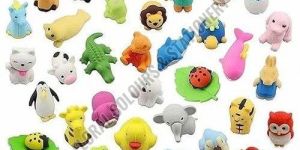 Wildlife Cartoon Rubber Eraser