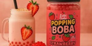 Strawberry Boba Pearls
