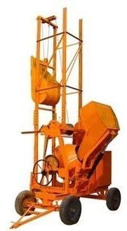 Two Pole Lift Mixer With Hydraulic Hopper