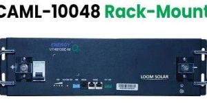 Caml 48 V 100 Ah, 5 kWh Lithium Battery - Rack Mount