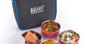 Kkart Microwave Safe Lunch Box 4 Container