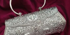 timeless pure sterling silver purse