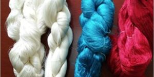 Hand Spun Thrown Silk Yarn