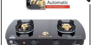 Eco-two Burner Auto Ignition Gas Stove