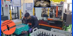 Induction Based Rotor Shaft Inserting Machine