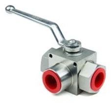 MS Three Way Ball Valve