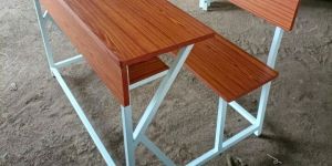 Wooden Dual Seater Classroom Bench