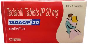Tadacip 20mg Tadalafil Tablets
