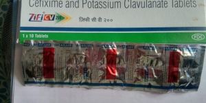 Zifi CV 200mg Cefixime Potassium Clavulanate Tablets