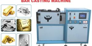 SPS Induction Gold & Silver Bar Casting Machine