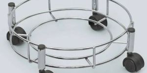 Stainless Steel LPG Cylinder Trolley