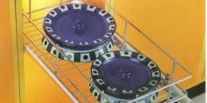 Stainless Steel Plain Utility Basket, for Kitchen