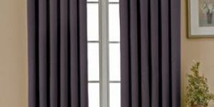 Printed Eyelet Door Curtain