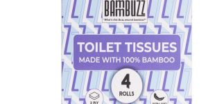 Bammbuzz Toilet Bamboo Tissue