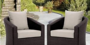 Neoxy Outdoor Wicker Sofa Set In Brown