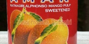 Alphonso Mango Pulp (Sweetened)