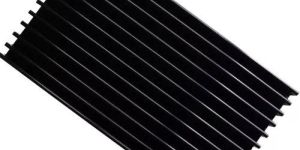 150x84x19 Mm Black Aluminium Heat Sink