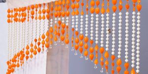 PVC Door Orange Hanging Toran
