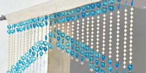 PVC Firozi Beads Door Hanging Toran