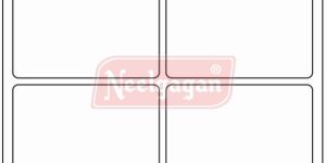 White Paper Neelgagan Multipurpose Self Adhesive Label
