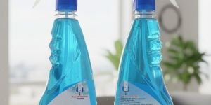 2 bottle mirror glass cleaner