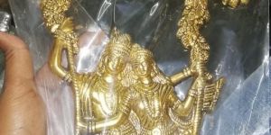 1*9*12 Inch, Radha Krishna Jhula Statue