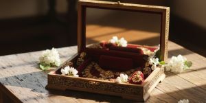 traditional temple look rajwadi polish fancy necklace set