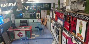 Neon Light Sign Board