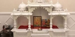 White Marble Temple for Home