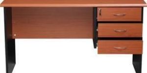 Triple Drawer Computer Table