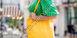 Plain Canvas Shoulder Bag