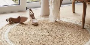 Round Jute Carpet