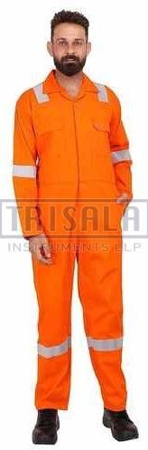 Reflective Striped Unisex Industrial Bib Overall