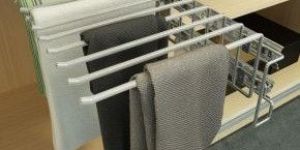 Pull Out Single Line Trouser Rack