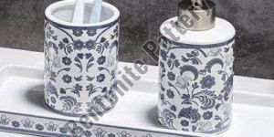 Handmade Ceramic Bathroom Set