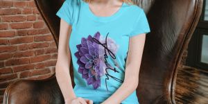 Women Soft Cotton Printed T Shirt